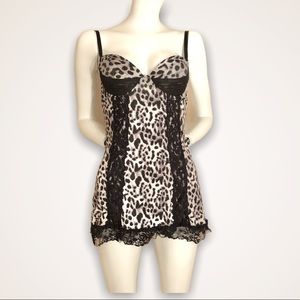 Leopard & Lace Babydoll S